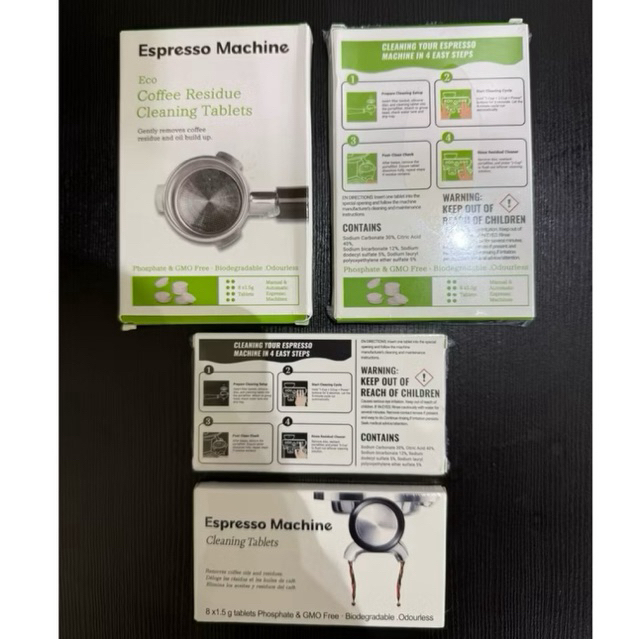 BREVILLE Espresso Coffee Machine แท็บเล็ตทําความสะอาด 8 แพ็ค (ยี่ห้อ oem)
