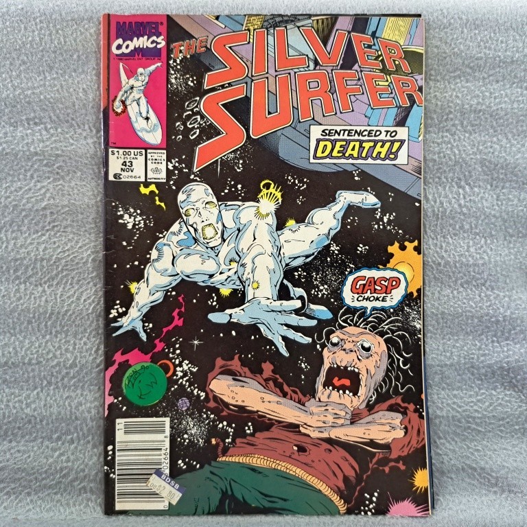 Silver Surfer 43 (2nd Series Marvel Comics) Jim Starlin, Ron Lim