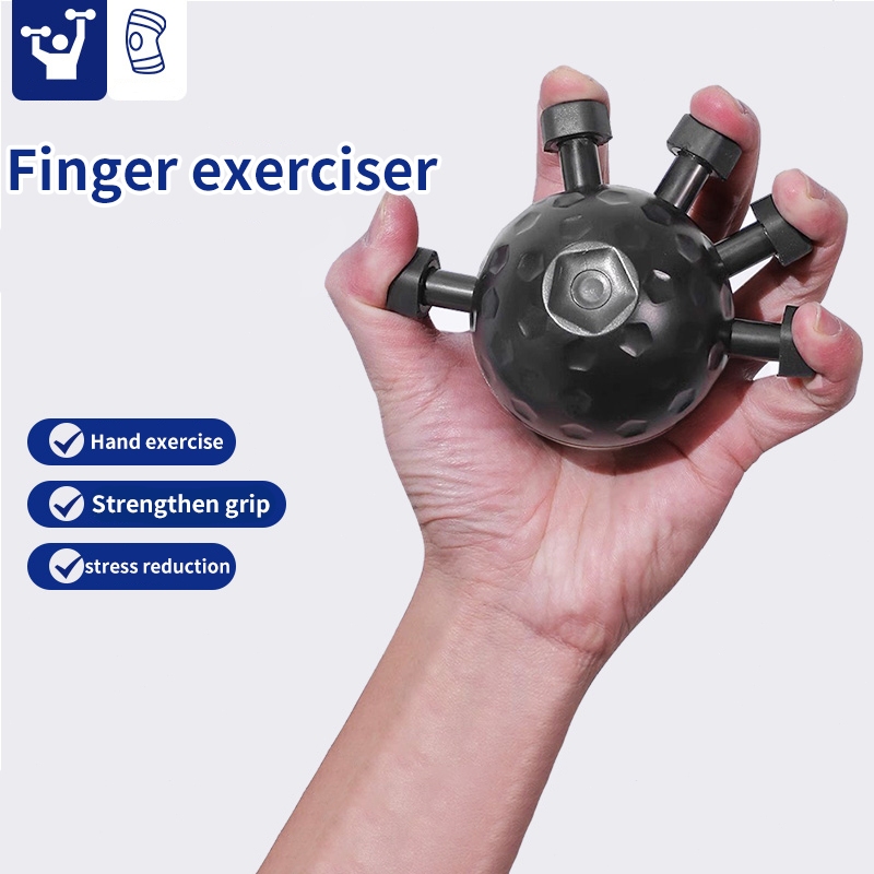 F ปรับนิ้วได้ Hand Grip Strengthener Eagle Claw Hand Finger Strengthener Power Training Hand Balls G