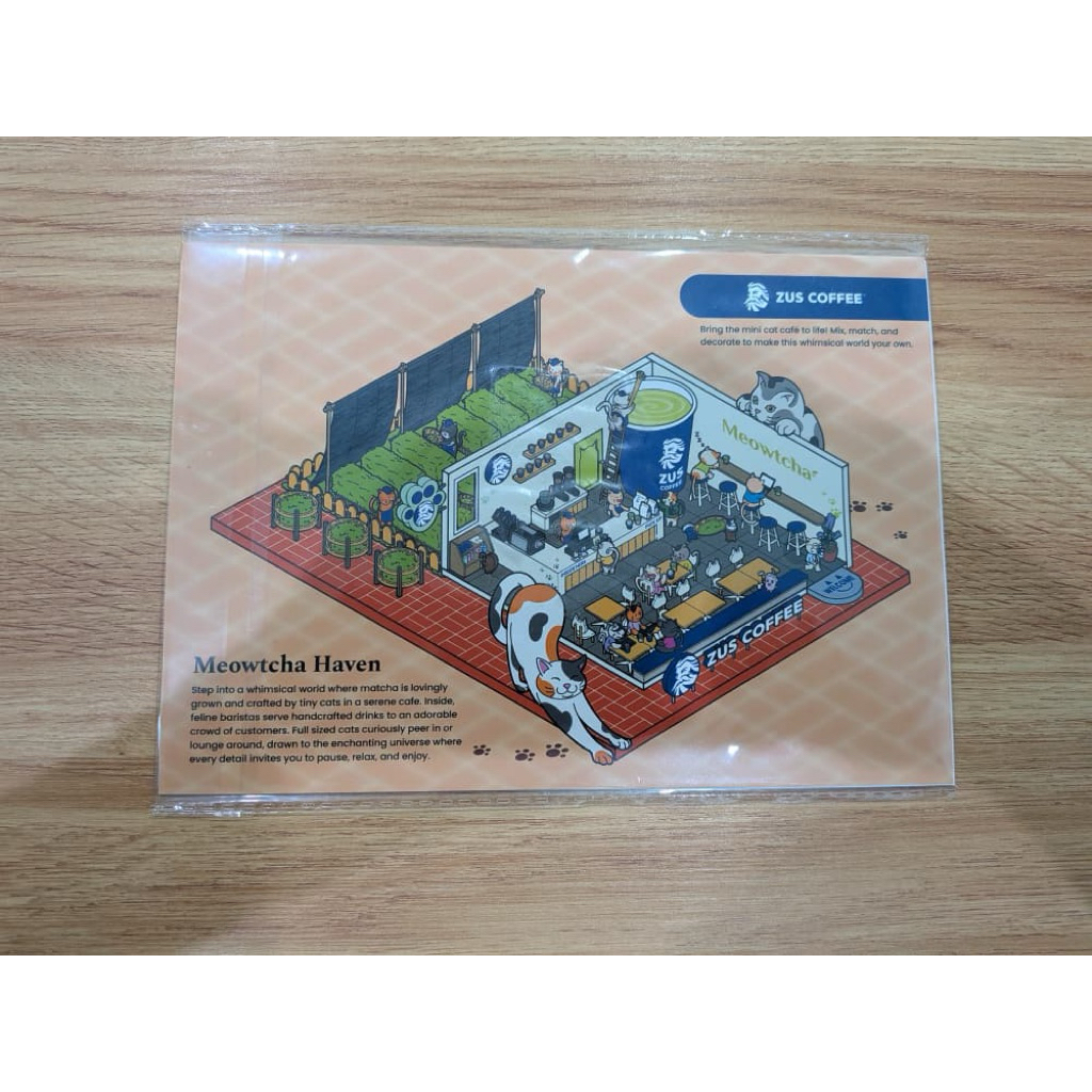 Zus Merchanedise Meowtcha สติ๊กเกอร์ 3 มิติ