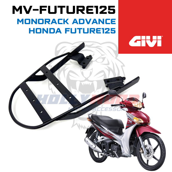 GIVI MARTRACK HONDA FUTURE125 + กล่อง GIVI TANKER ABS TOP BOX