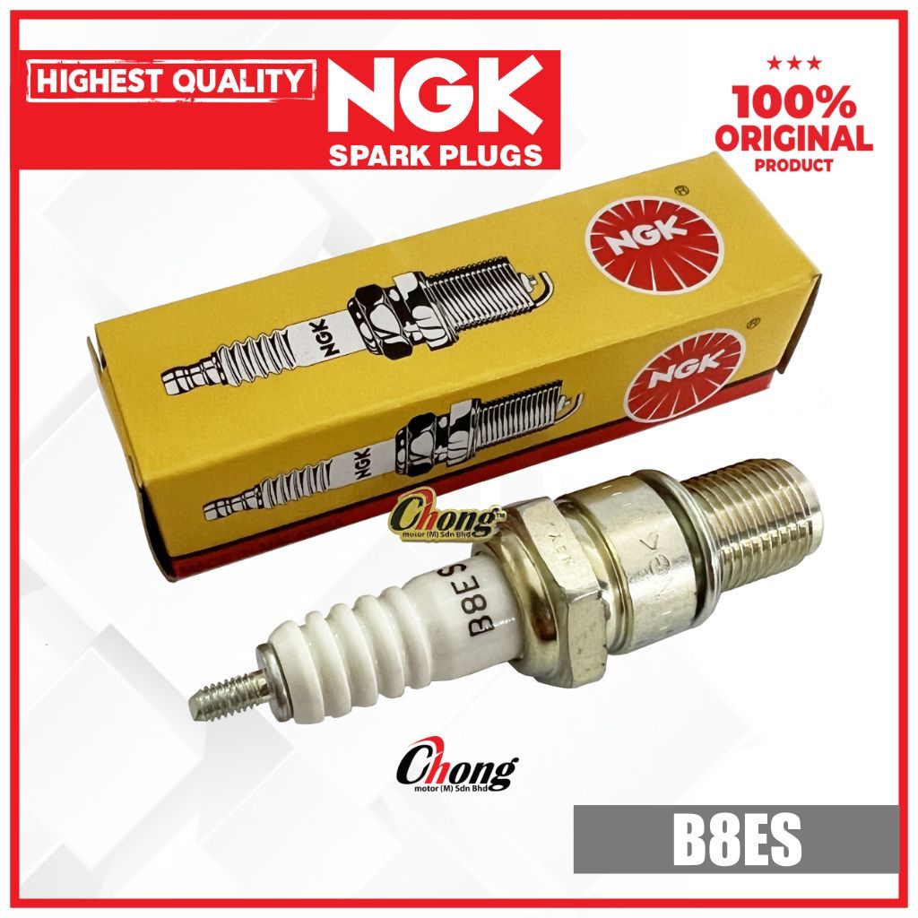 YAMAHA หัวเทียน NGK 125Z Y125ZR/RXZ Mili/Cat เครื่องวิเคราะห์ (B8ES NGK!
