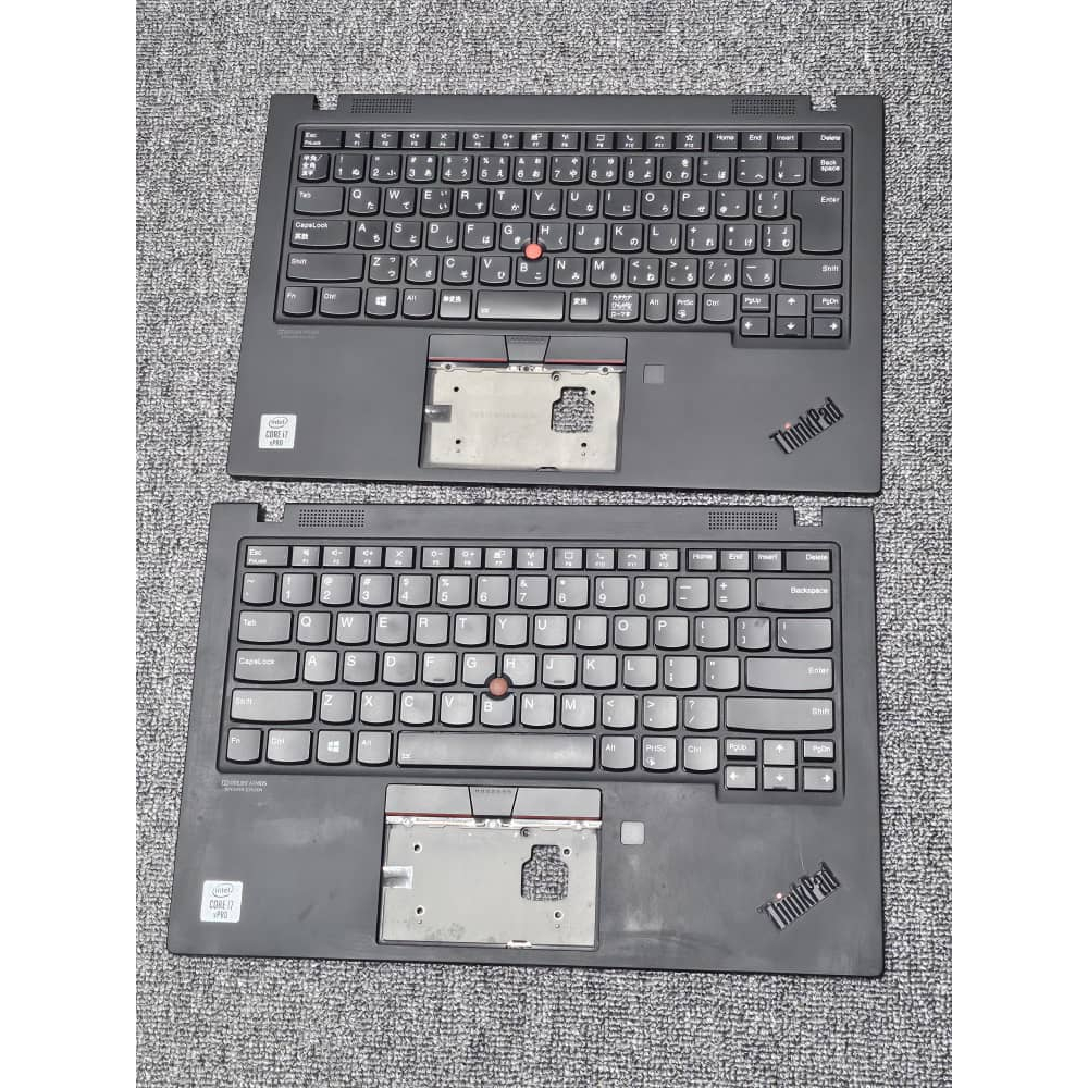 Lenovo Thinkpad X1 Carbon 8th Gen 20UA 20U9 Palmrest คีย์บอร์ด TOUCHPAD 5M10Z27522 AM1A1000K00 PK131