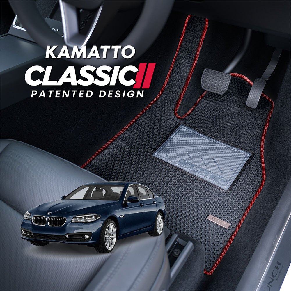 Kamatto Classic BMW 5 Series F10 2009 - 2017 พรมปูพื้นรถยนต์และพรม
