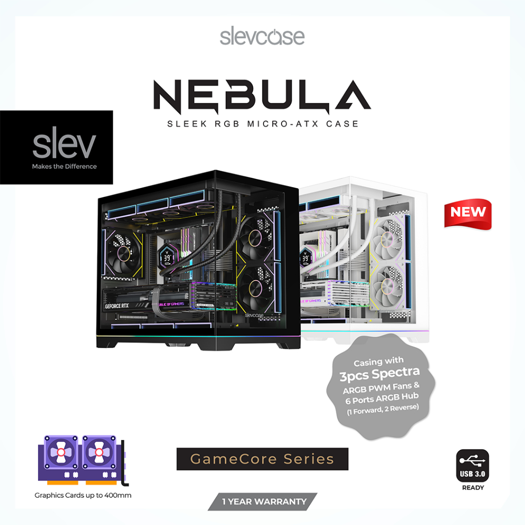 Slevcase Nebula Micro ATX Casing