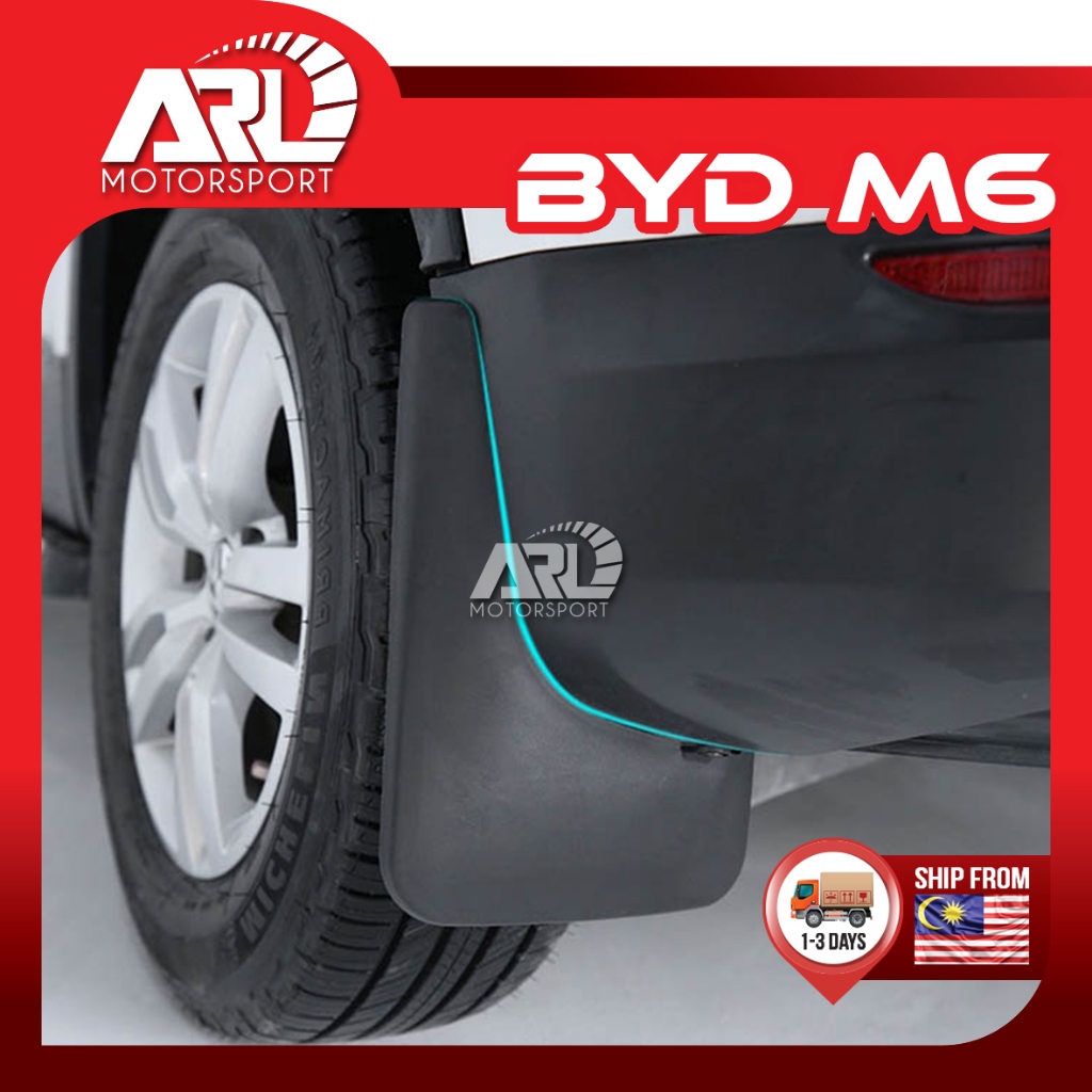BYD M6 2025-2027 Mudguard Mud Flaps Fenders Mud Flaps Splash Wheelguard Mudguards ARL Motorsport รถอ