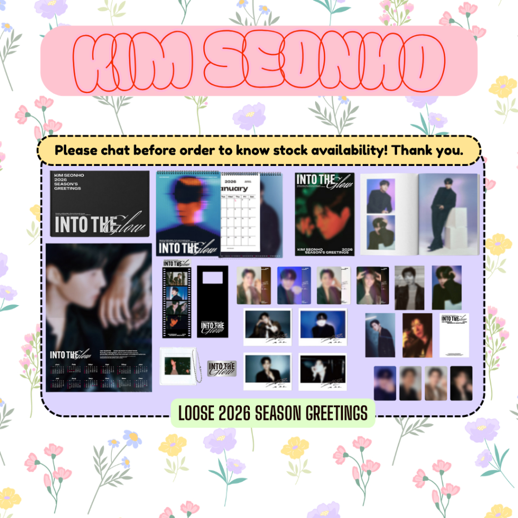 (LOSE) KIM SEONHO 2026 SEASON GREETING - INTO THE Glow