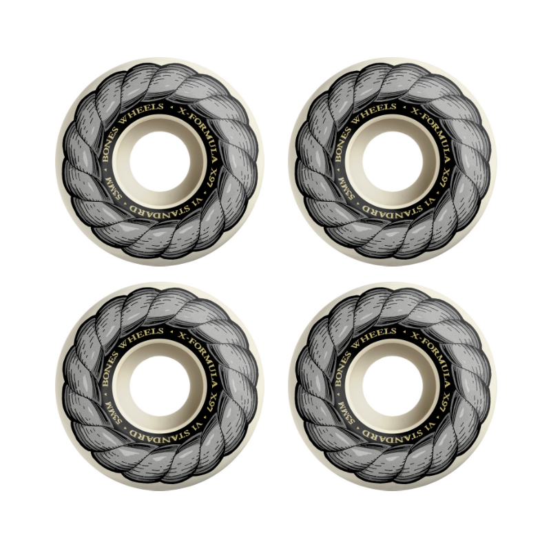 BONES WHEELS X-Formula Skateboard Wheels XF STANDARD 53 V1 X-FORMULA 97A 4PK