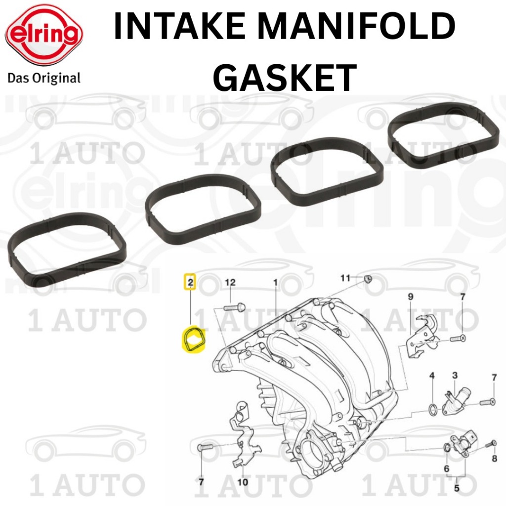 ELRING GERMANY INTAKE MANIFOLD GASKET BMW E87 116i 118i N45 N46 ENGINE