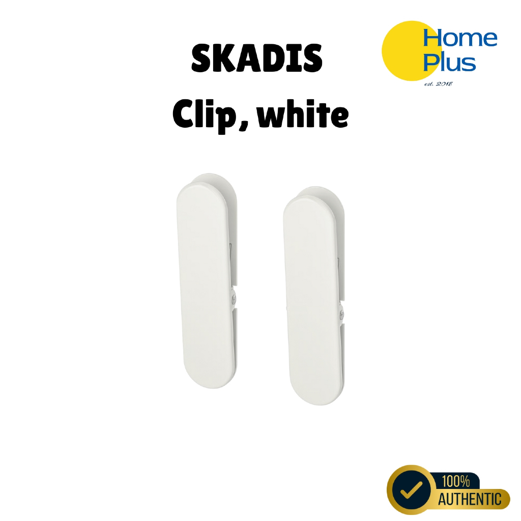 HomePlus ️ IKEA SKACIS Clip สีเขียว ดํา ขาว