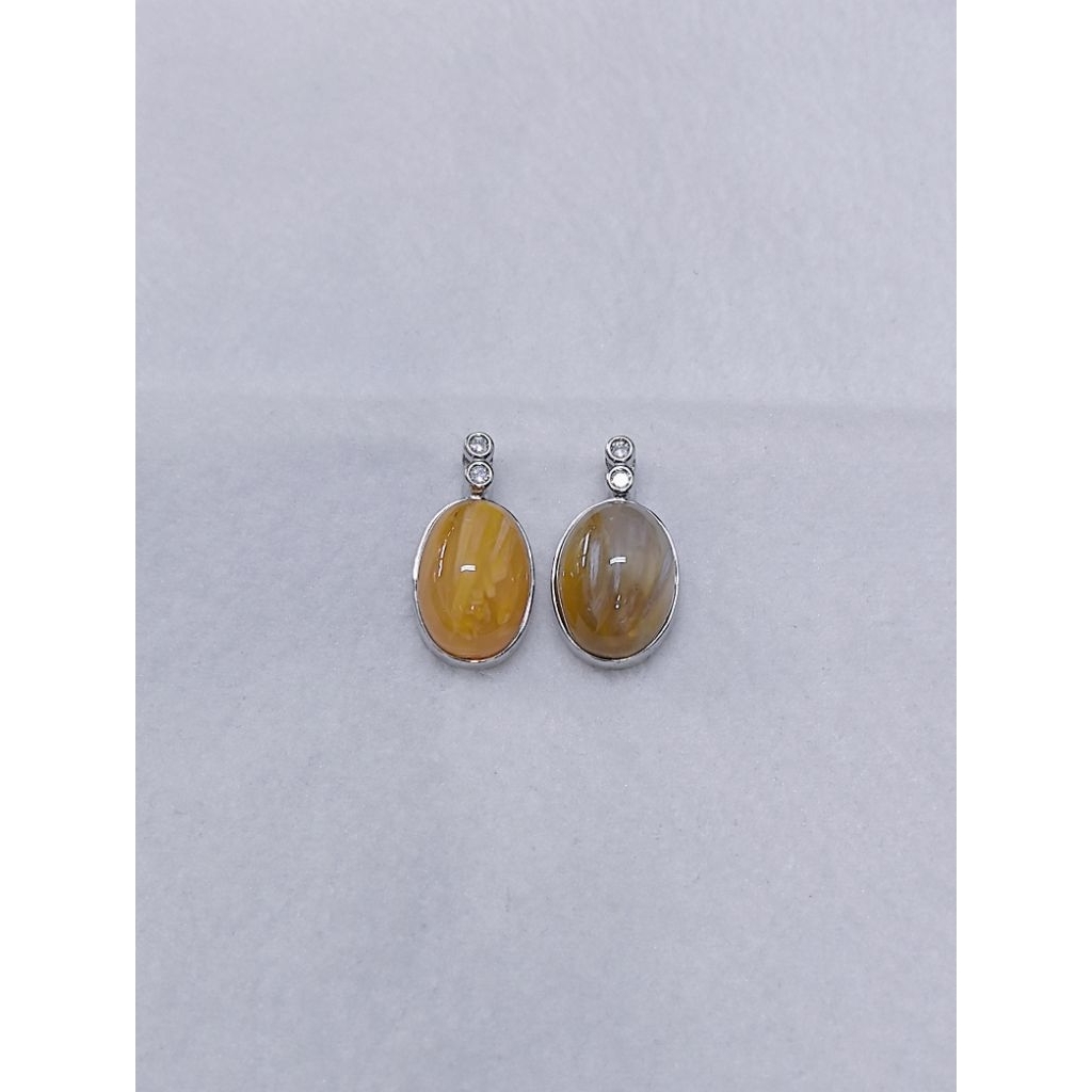 Gmmissy Agate silver925 จี้รูป Senior 925 จี้จี้ 1451B