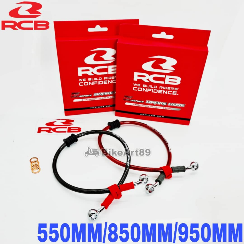 RCB เทฟลอนสายเบรค 550 มม.850 มม.950 มม.Universal Racing Boy Vario R15 MT15 Y16 NVX NMAX RSX RS LC LC