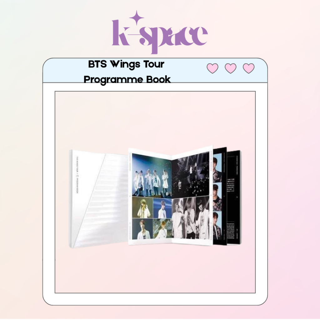 หนังสือโปรแกรมทัวร์ปีก BTS