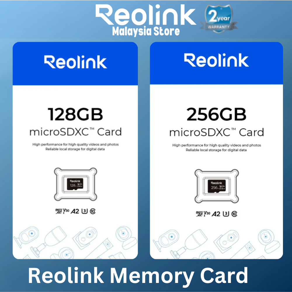 การ์ดหน่วยความจํา Reolink Micro SD สําหรับกล้อง Reolink (32GB/64GB/128GB/256GB)