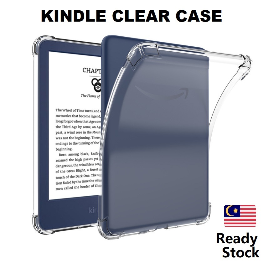 Kindle Paperwhite 4/5/6 / Oasis 2/3 / Scibe 10.2 / Kindle ใหม่ 2022 แท็บเล็ต Clear Transparent Casin