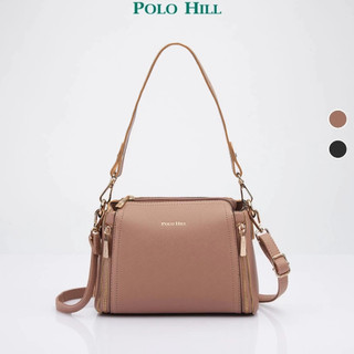 POLO HILL Ensign Sling Bag PHD1-0B-107 (Black/Khaki/Pink/Red)