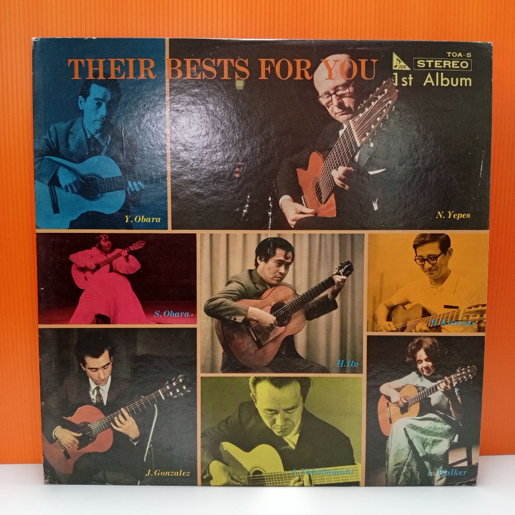 RR61-33 LP TERPAKAI [ THIER BESTS สําหรับคุณอัลบั้มที่ 1 ] LP ที่ใช้แล้ว < NM >