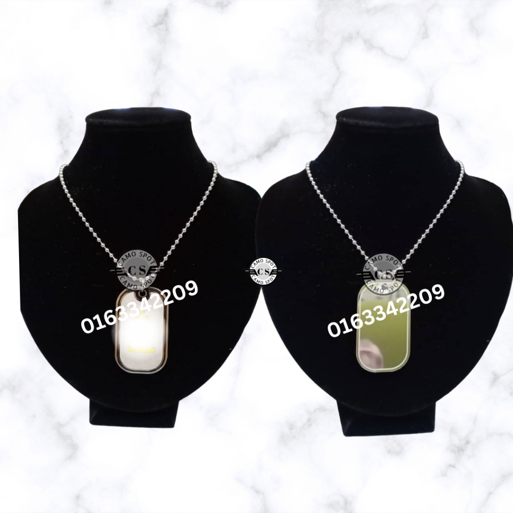 RANTAI DOG แท็ก ADA L0G0 TD 1 ชุด