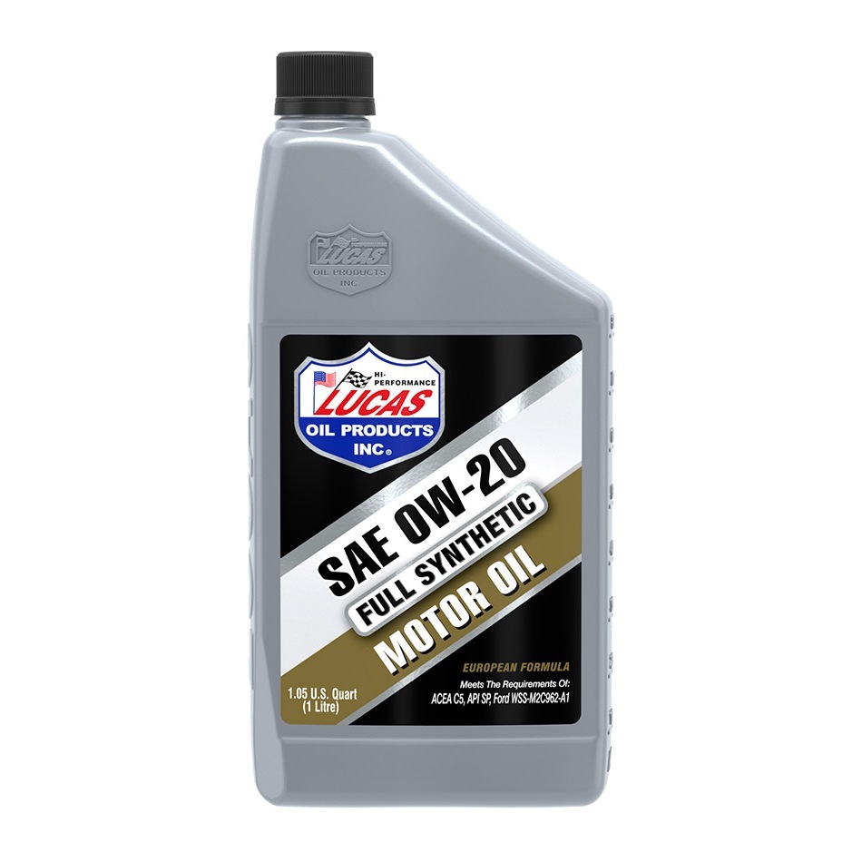 Lucas Synthetic SAE 0W-20 ACEA C5 API SP Formula Motor Oil