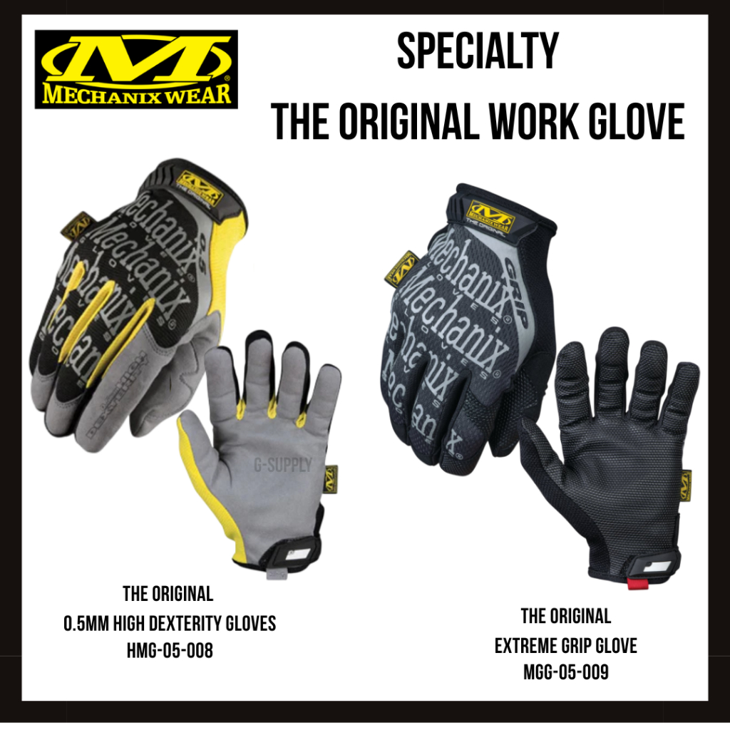 MECHANIX WEAR Glove ความหน่วงสูง 0.5 มม. ด้ามจับสุดขีด !