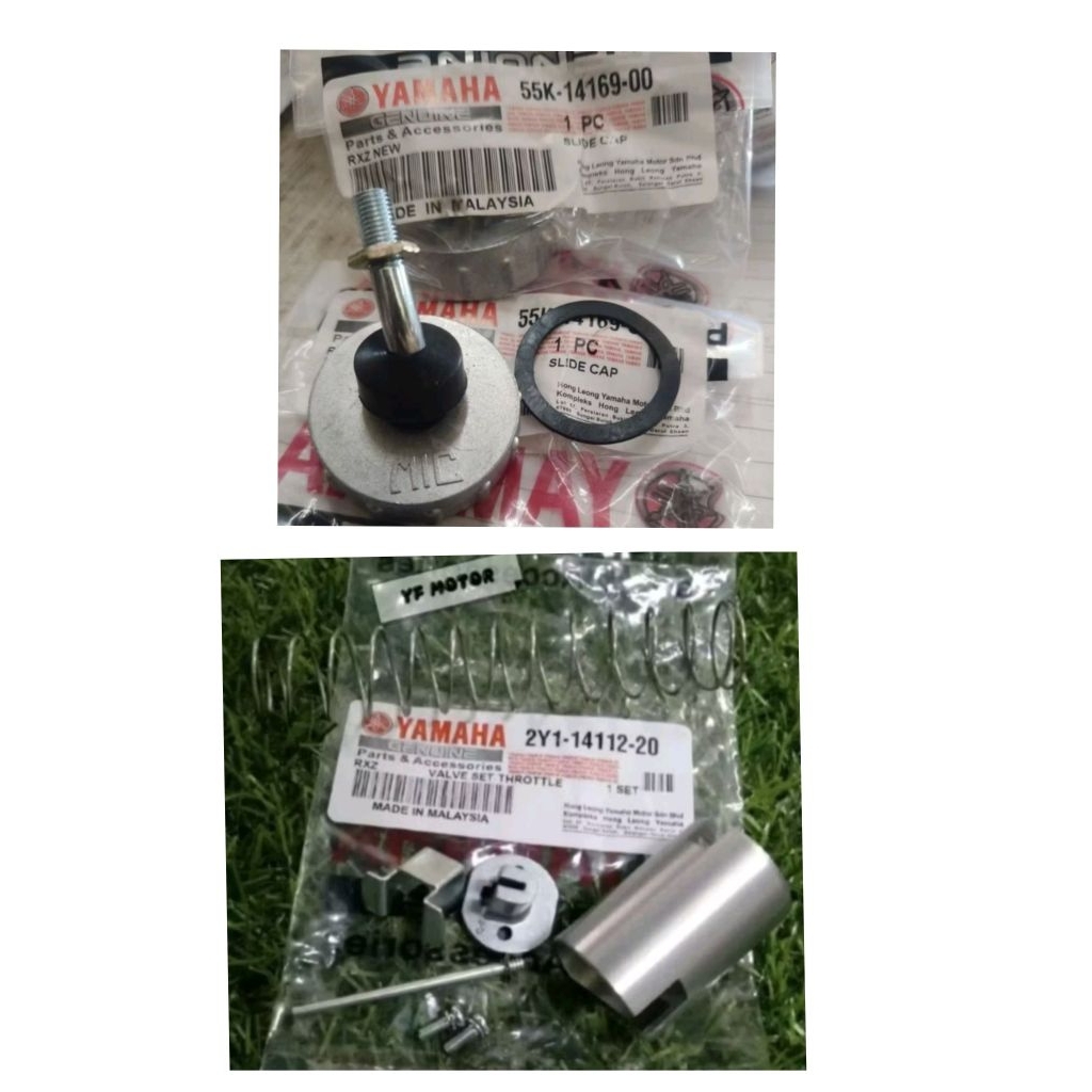 JARUM CARBURETOR REPAIR KIT RXZ MILI CATALIZER ลูกสูบคาร์บูเรเตอร์ RXZ VALVE THROTTLE SILDE CAP RXZ