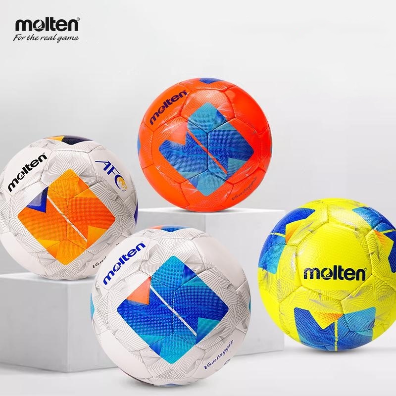 Molten F5N5000 Premium FootBall Match Ball Bola Sepak Size 5 ลูกฟุตบอล