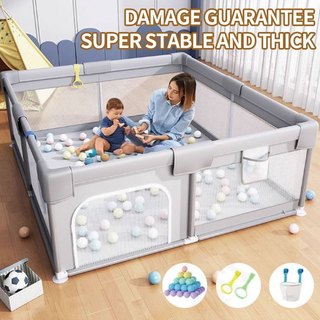 Playpen Baby Toddler Full Cover Playpen Children Safety Foldable Playground Kids Activity Center Game Indoor