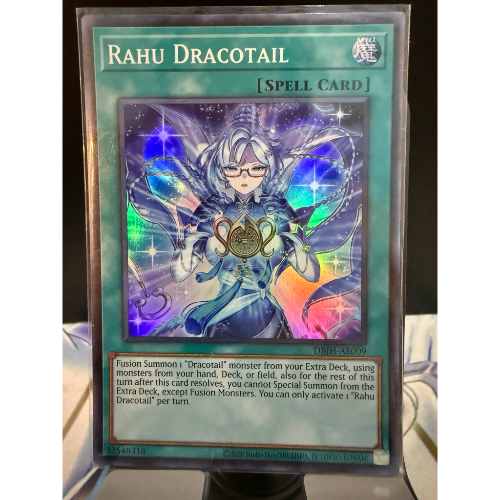 YUGIOH DBJH-AE009 RAHU DRACOTAIL (SR)