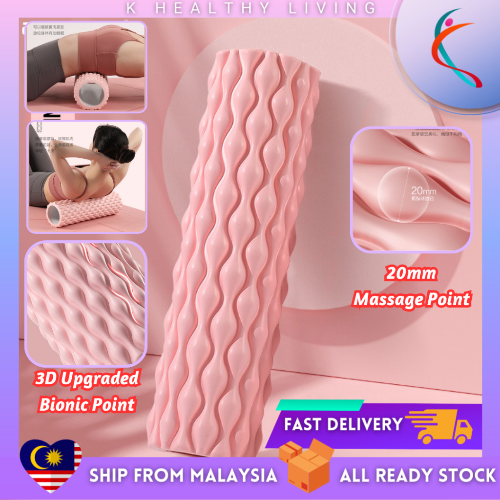 Yoga Roller Yoga Pilates Eva Foam Roller Backpain Relief Muscle Massage Roller Foam Roller Massage P