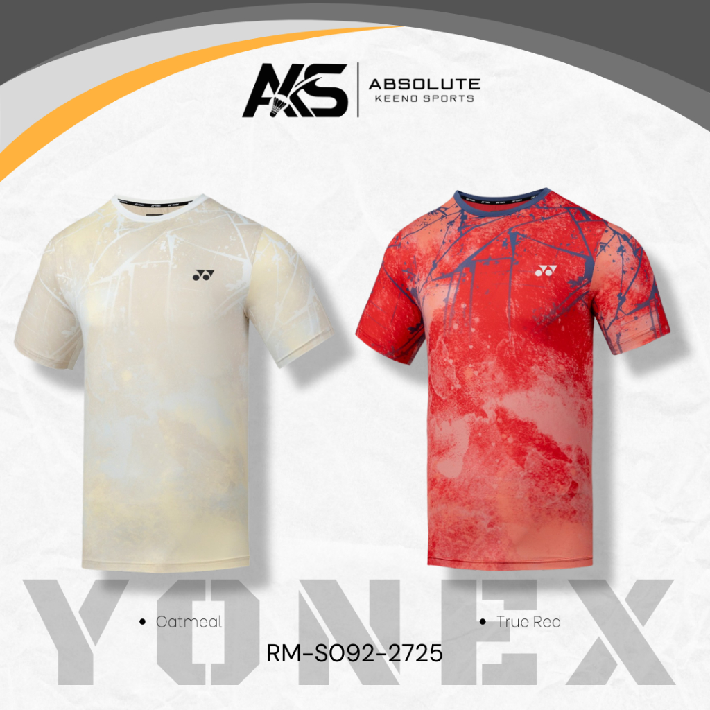 Yonex RMS092- 2725 ACTIVE34-S เสื้อแบดมินตันคอกลม