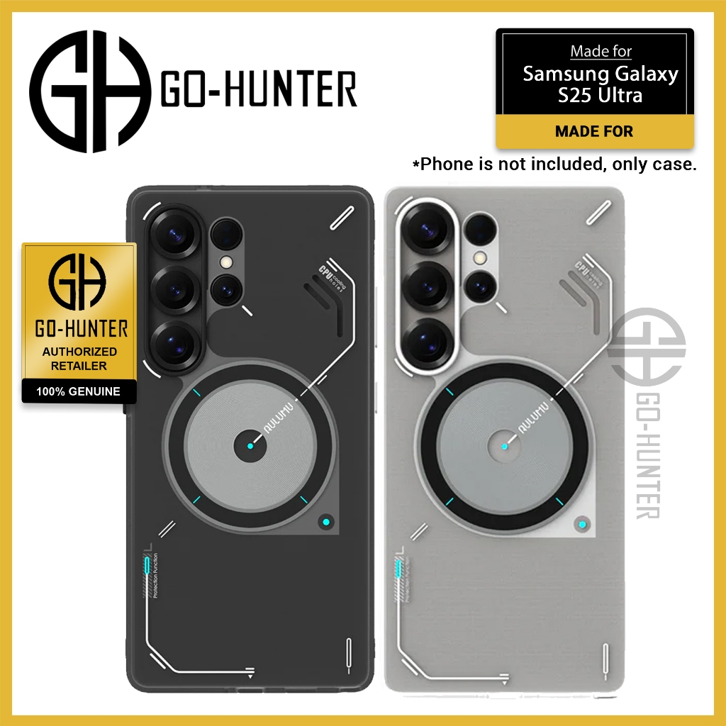 [ Samsung S25 Ultra ] AULUMU S25 Frosted Case - Glow in The Dark พร้อมเคสแม่เหล็กดีไซน์หน้าต่างระบาย