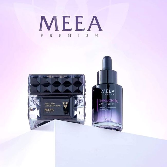 MEEA PREMIUM DNA PRO Collagen Cream และชุดดูแลผิว BAKUCHIOL