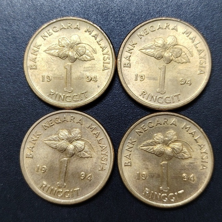 กฤษณะมาเลเซีย 1 Ringgit 1994 ( X4 )