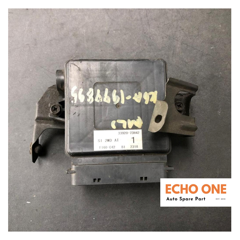 SUZUKI MR WAGON ชุดควบคุมเครื่องยนต์ ECU K6A 33920-73H42 มือสอง