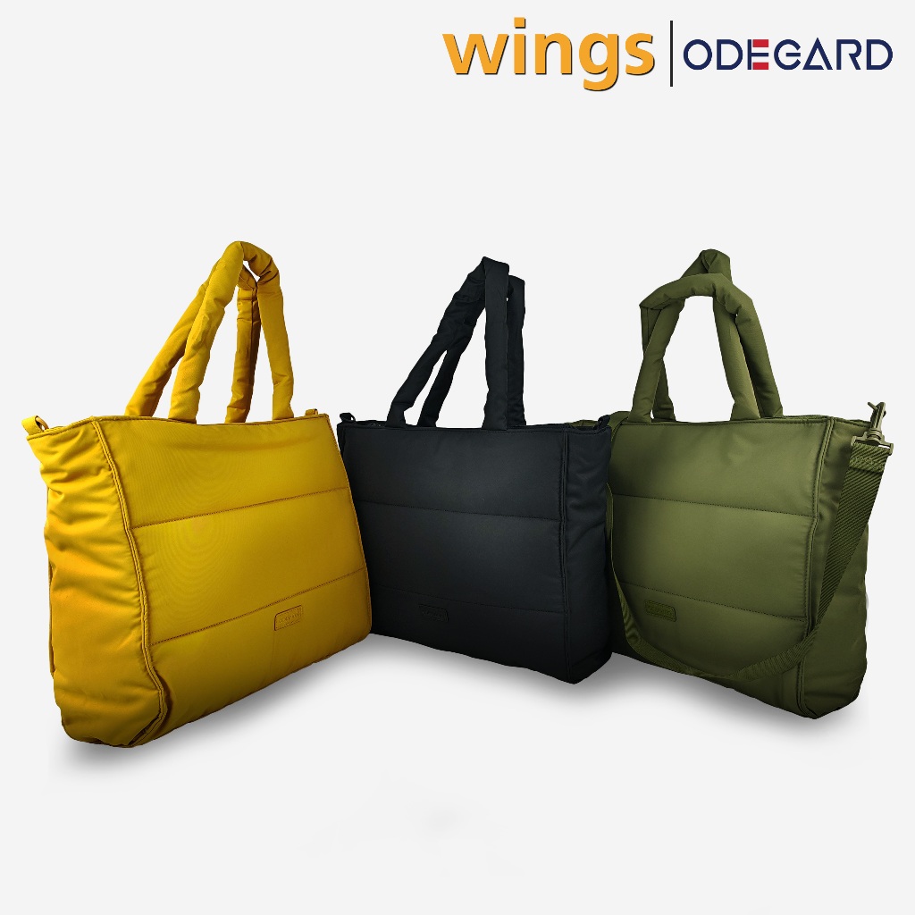 Odegard Puffy Shoulder Bag (ขนาดใหญ่) - J35370 Puffy Shoulder Bag (ขนาดใหญ่)