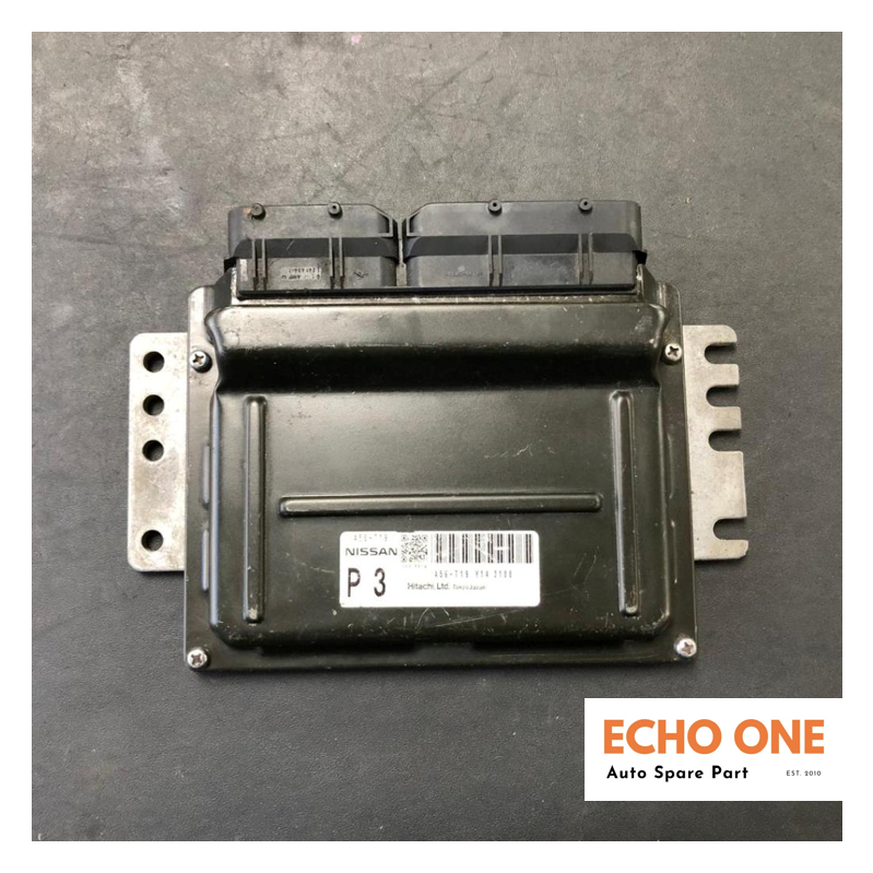 NISSAN AVENIR ชุดควบคุมเครื่องยนต์ ECU QR20 P3 A56-T19 มือสอง