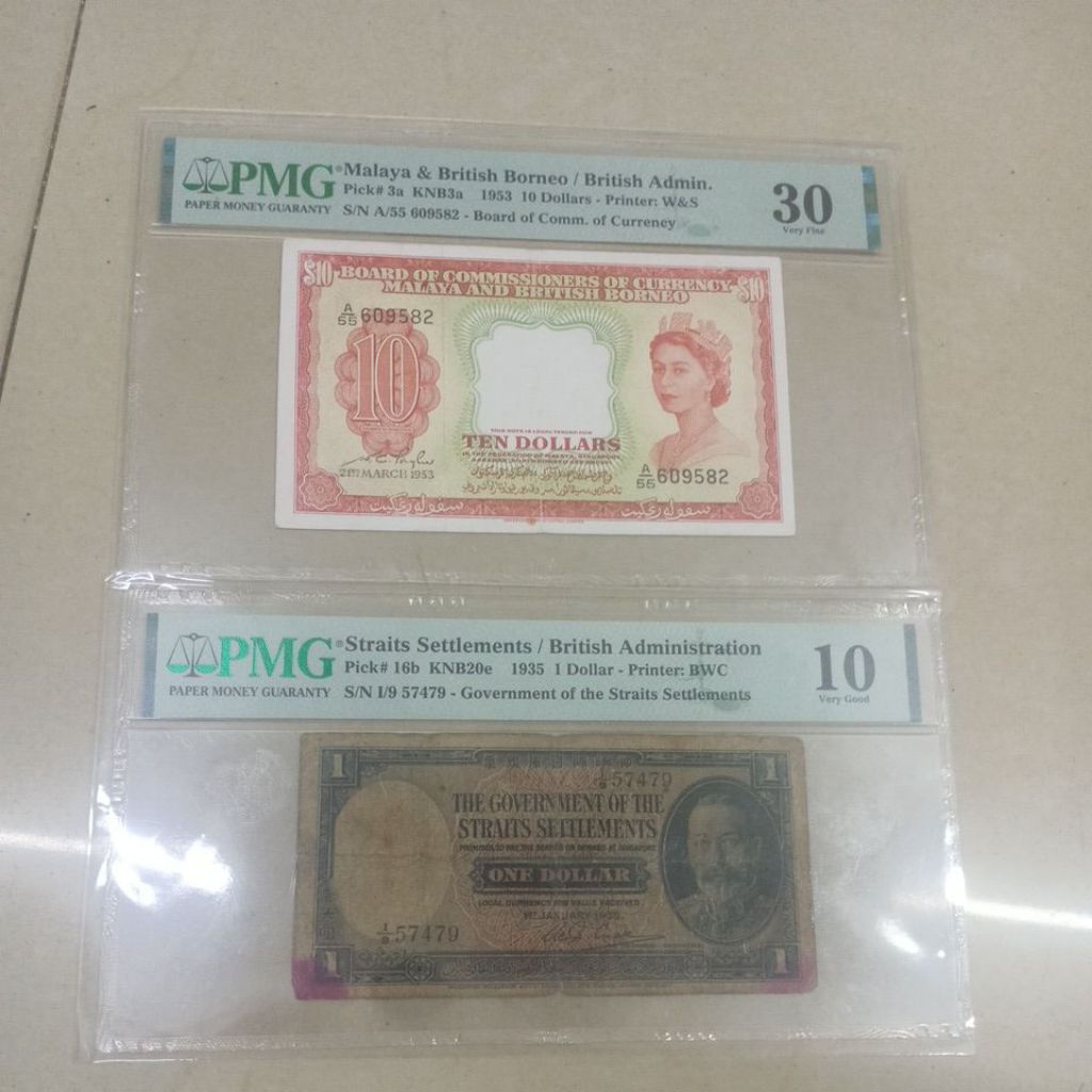 10dollar/10 katis/25/One picul สภาพ(F)