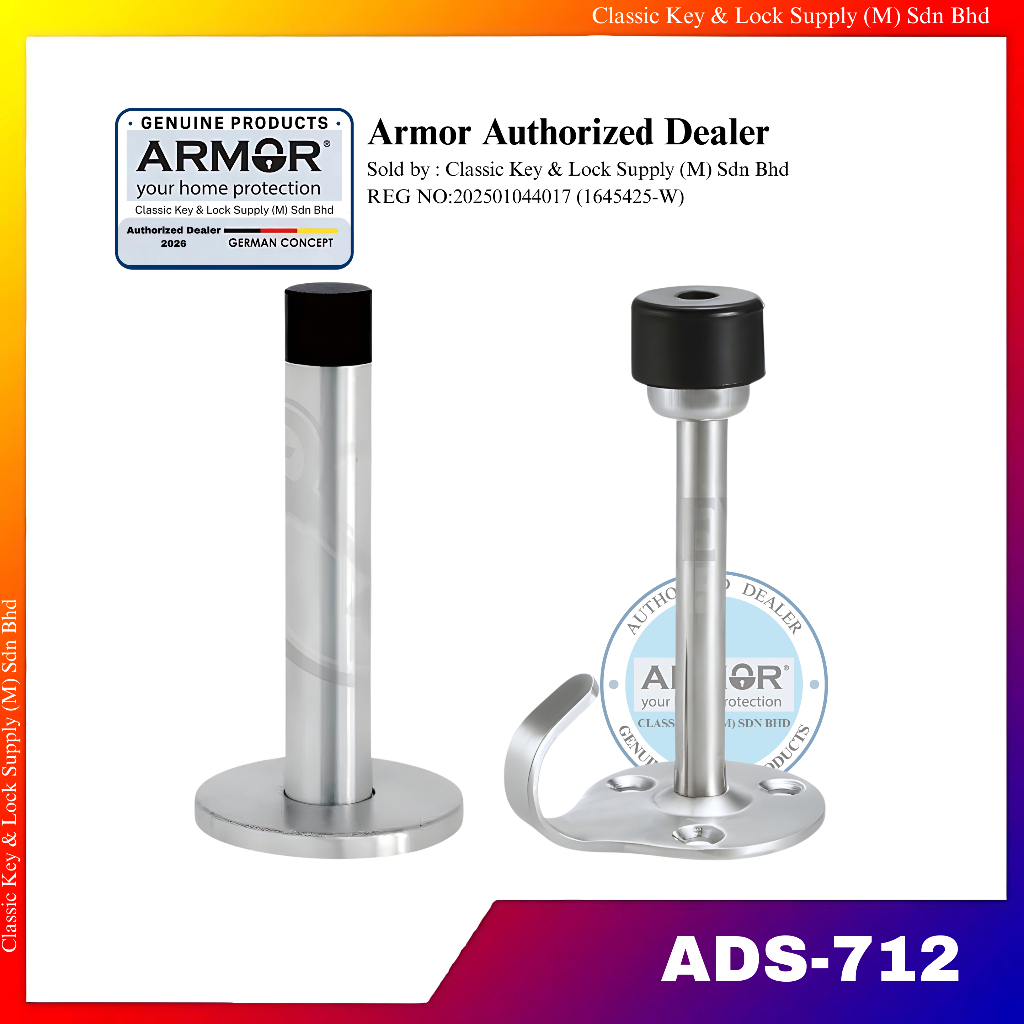 ARMOR กันชนประตู ADS-710B ADS-712B สแตนเลส SUS304