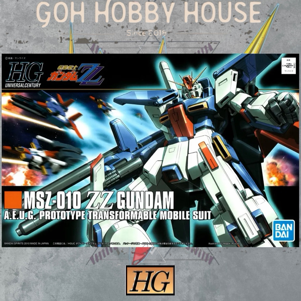 BANDAI HG 1:144 MSZ-010 ZZ GUNDAM [111]