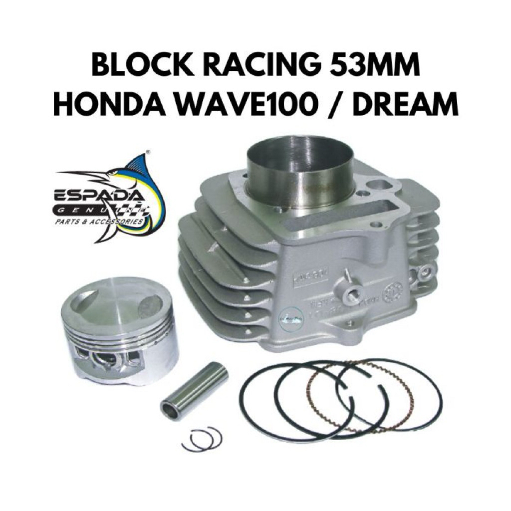 ESPADA BLOCK RACING WAVE100/DREAM 53MM 100 ESPADA