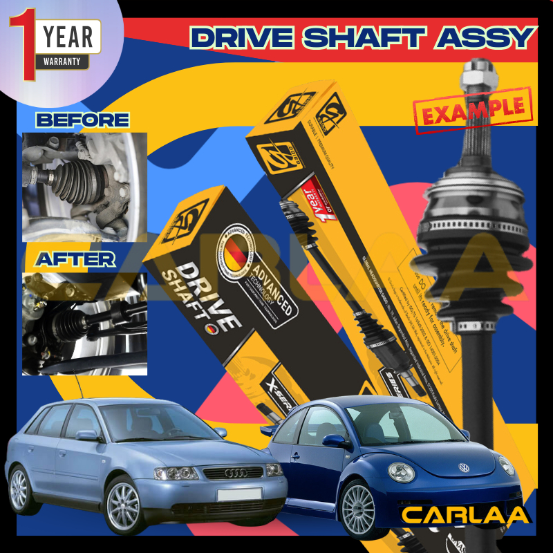 GAIDO JAPAN QUALITYใหม่ BEETLE 9C1 1C1 Y00 AUDI A3 8L13VOLVO DRIVE SHAFT ASSY LH/KIRI & RH/KANAN