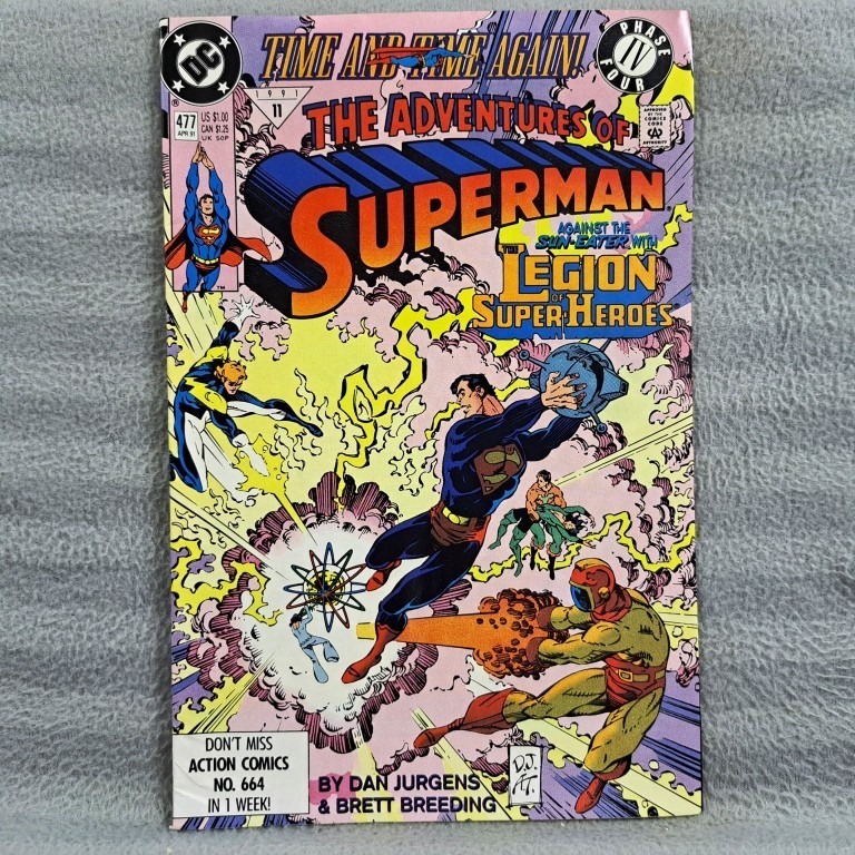 ผจญภัยแห่งซูเปอร์แมน 477 (DC Comics) Dan Jurgens (SUPERADV)