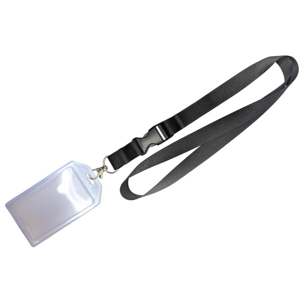 20MM NYLON C/W BUCKLE LANYARD + HOLDER LX T014V 1 ชิ้น
