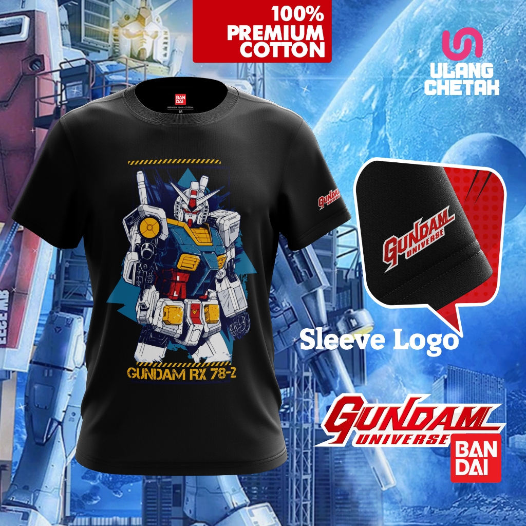 Mobile Suit Gundam Premium T-shirt D09 - Tshirt Unisex ผ้าฝ้ายพรีเมี่ยม 100%
