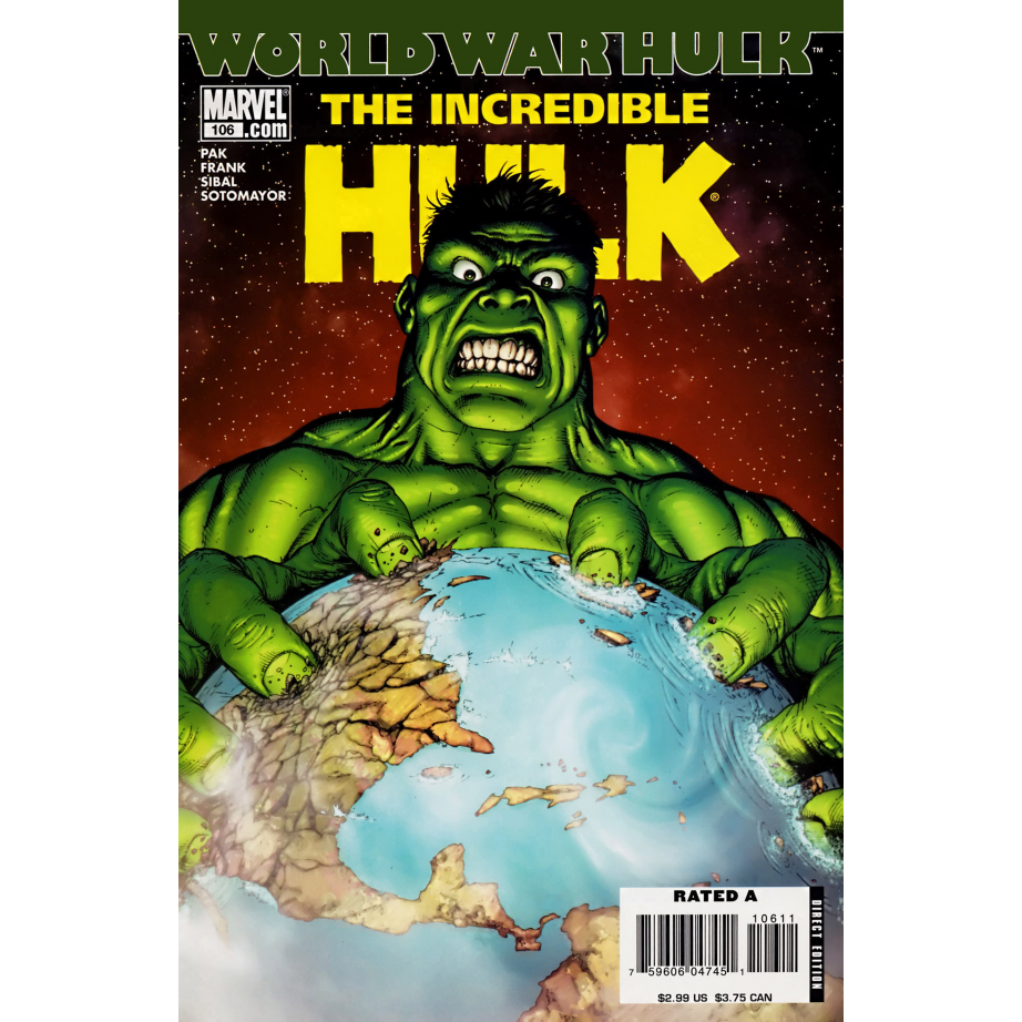 (ทางกายภาพ) Incredible Hulk (1999/Marvel) 106