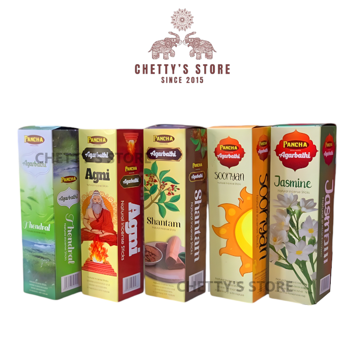 PANCHA AGARBATHI INCENSE STICKS (100S) สําหรับ PRAYERS BUDGET INCENSE STICKS