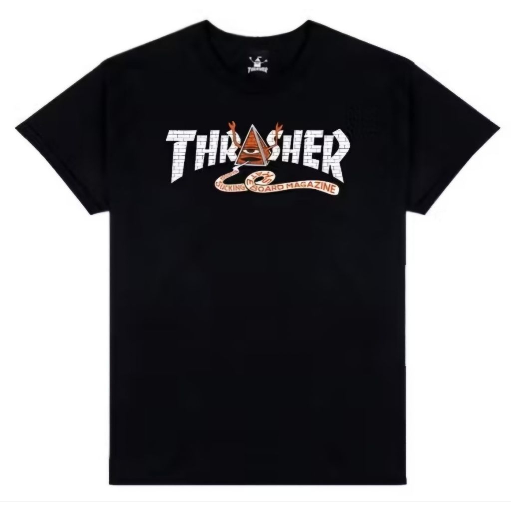 Thrasher x Toy Machine Pyramid- Black