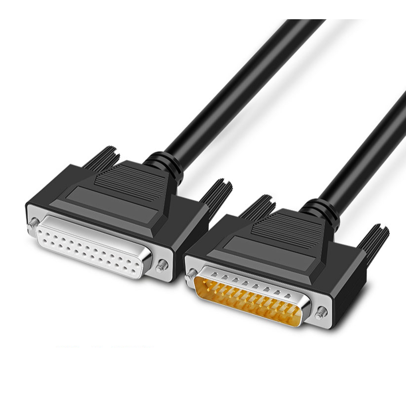 DB25 25 Pin RS232 Serial Port Male to Female Extension Cable 5m 5 เมตร