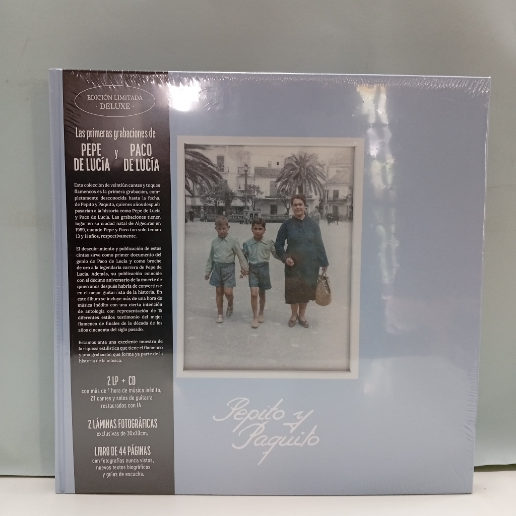 BB36-5 CD+2LP TERPAKAI BERSEAL [ PACO DE LUCRIEA & PEPE DE LUCRIEA - PEPITO Y PAQUITO ] ใช้ CD+2LP S