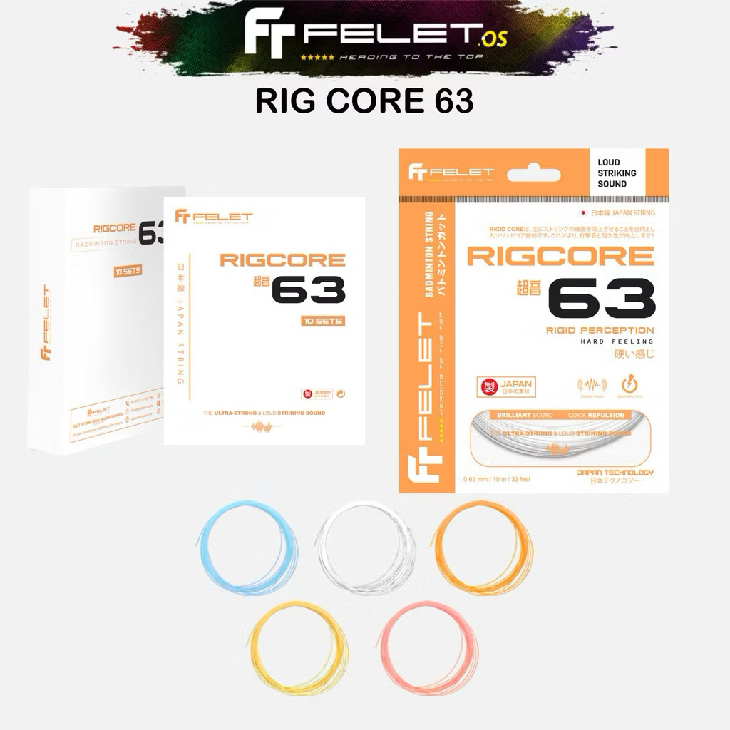 FELET RIGRORE 63 BADMINTON STRING TALI BADMINTON